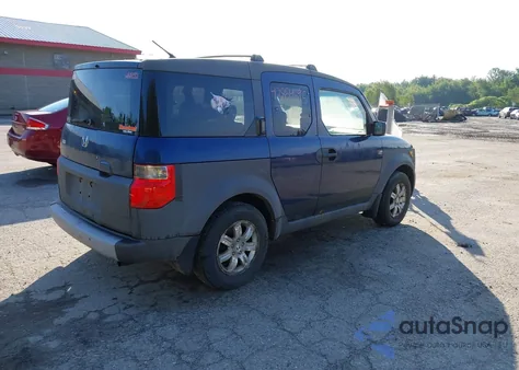 2003 Honda Element Ex from USA, damaged, VIN 5J6YH28513L003140